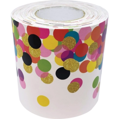 Confetti Straight Rolled Border Trim
