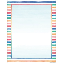 Watercolor Blank Chart