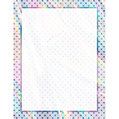 Iridescent Blank Chart