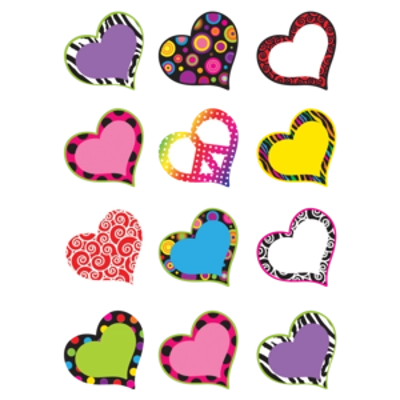 Fancy Hearts Mini Accents