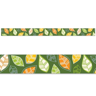 Woodland Friends Autumn Leaves Border