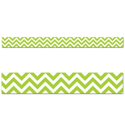 Lime Green Chevron Border