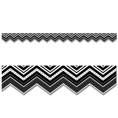BW Chevron Border