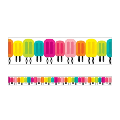 Tropical Pops Straight Borders