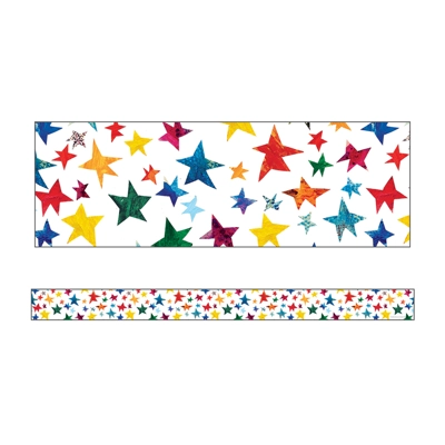The World of Eric Carle Sparkling Stars Straight Borders