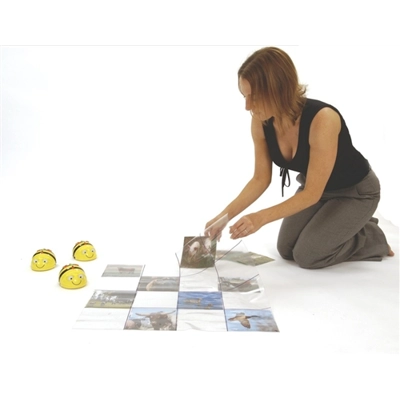 BEE-BOT TRANSPARENT GRID MAT 5 X 5