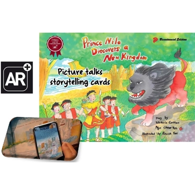 Prince Nila discovers a new Kingdom Picture talk cards