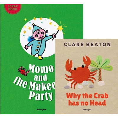 Why the Crab Has No Head & Momo and the Makeover Party scrapbook