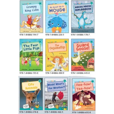 Maverick Decodable phonics readers Turquoise L7 set of 14