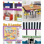 Purple Rolled Scalloped Borders