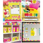 Tropical Pops Straight Borders