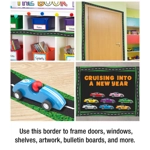 3 inch Road Straight Borders