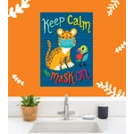 Keep Calm and Mask On Poster