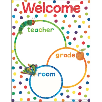 World of Eric Carle™ Welcome Chart Grade PK-2