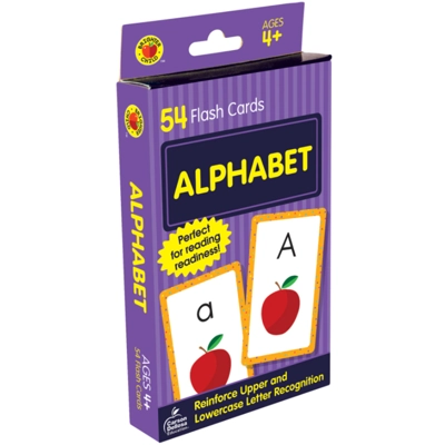 Alphabet, 54 Card Set Flash Cards Grade PK-1