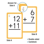 Addition 0 to 12 Flash Cards Grade 1-3