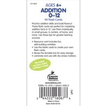 Addition 0-12 Flash Cards Grade 1-3