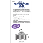 Subtraction 0-12 Flash Cards Grade 1-3