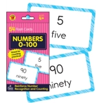 Numbers 0-100 Flash Cards Grade PK-1
