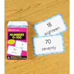 Numbers 0-100 Flash Cards Grade PK-1