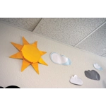 3D Pop Year-Round Seasonal Accents Bulletin Board