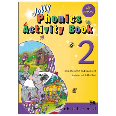 Jolly Phonics Activity Book 2 (in Cursive Letters)