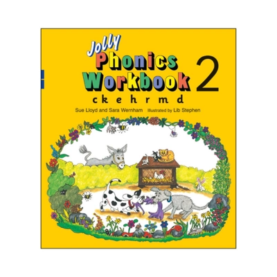 Jolly Phonics Workbook 2 (in Cursive Letters)