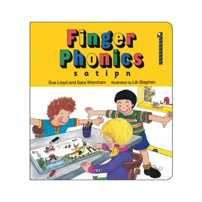 Finger Phonics Book 1 (in Cursive Letters)