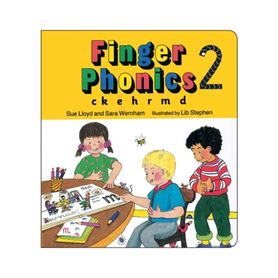 Finger Phonics Book 2 (in Cursive Letters)