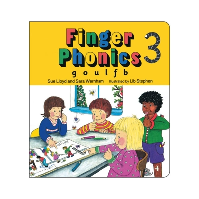Finger Phonics Book 3 (in Cursive Letters)