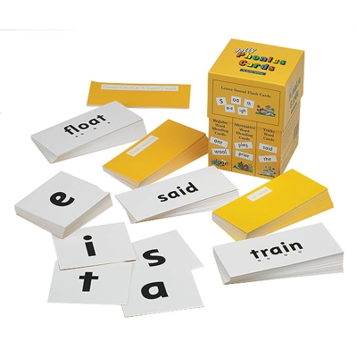 Jolly Phonics Cards (in Print Letters)