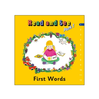 Jolly Phonics Read and See, Pack 1 (in Cursive Letters)