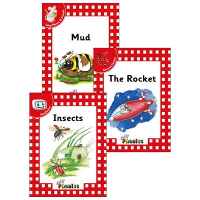 Jolly Phonics Readers Level 1 Complete Set (in Cursive Letters)