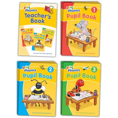 Jolly Phonics Teacher Set (in Cursive Letters)