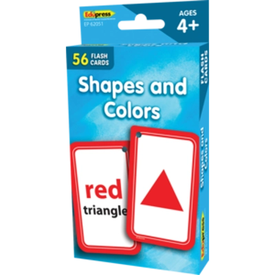 Shapes and Colors Flash Cards