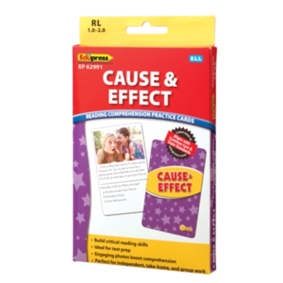 Cause & Effect Practice Cards Yellow Level