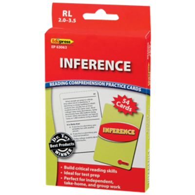 Inference Practice Cards Red Level