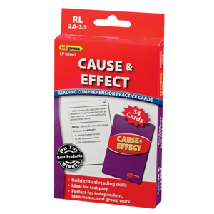 Cause & Effect Practice Card..