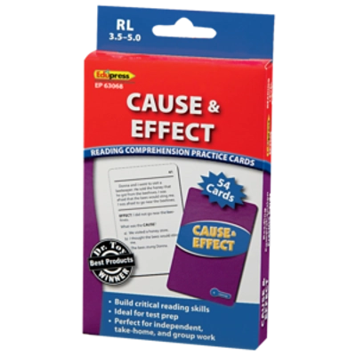 Cause & Effect Practice Cards Blue Level