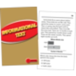 Informational Text Practice Cards Red Level