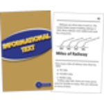 Informational Text Practice Cards Blue Level