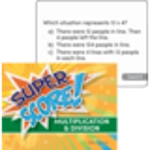 Super Score Game Multiplication/Division Grades 3-4