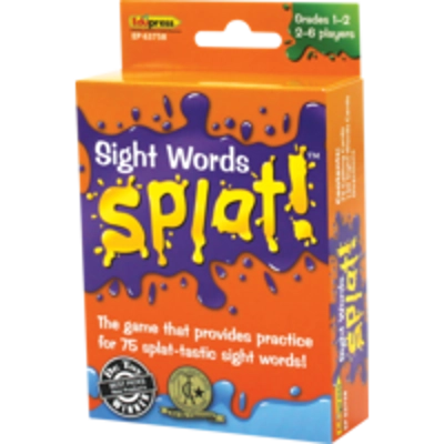 Sight Words Splat Game Grades 1-2