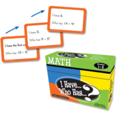 I Have, Who Has Math Game Grade 1-2