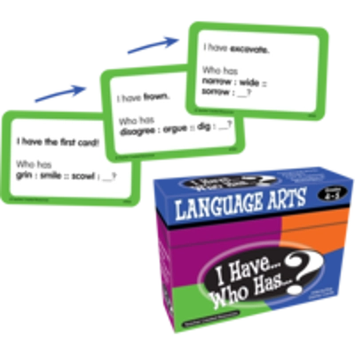 I Have, Who Has Language Arts Game Grade 4-5