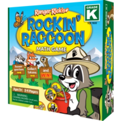 Ranger Rick Rockin' Raccoon Math Game Grade K