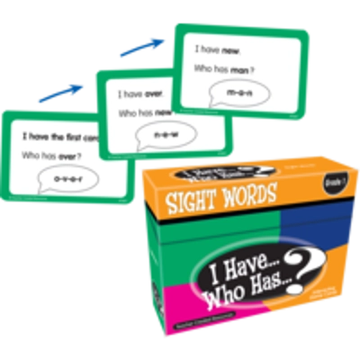 I Have, Who Has Sight Words Game Grade 1
