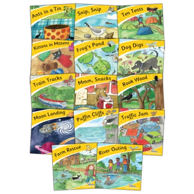 Jolly Phonics Little Word Books (in Cursive Letters)