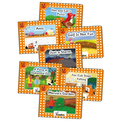 Jolly Phonics Orange Level Readers Complete Set (in Cursive Letters)