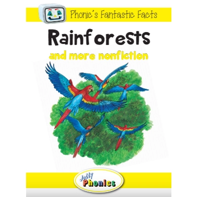 Jolly Phonics Paperback Readers, Level 2 Phonic’s Fantastic Facts (in Cursive Letters)